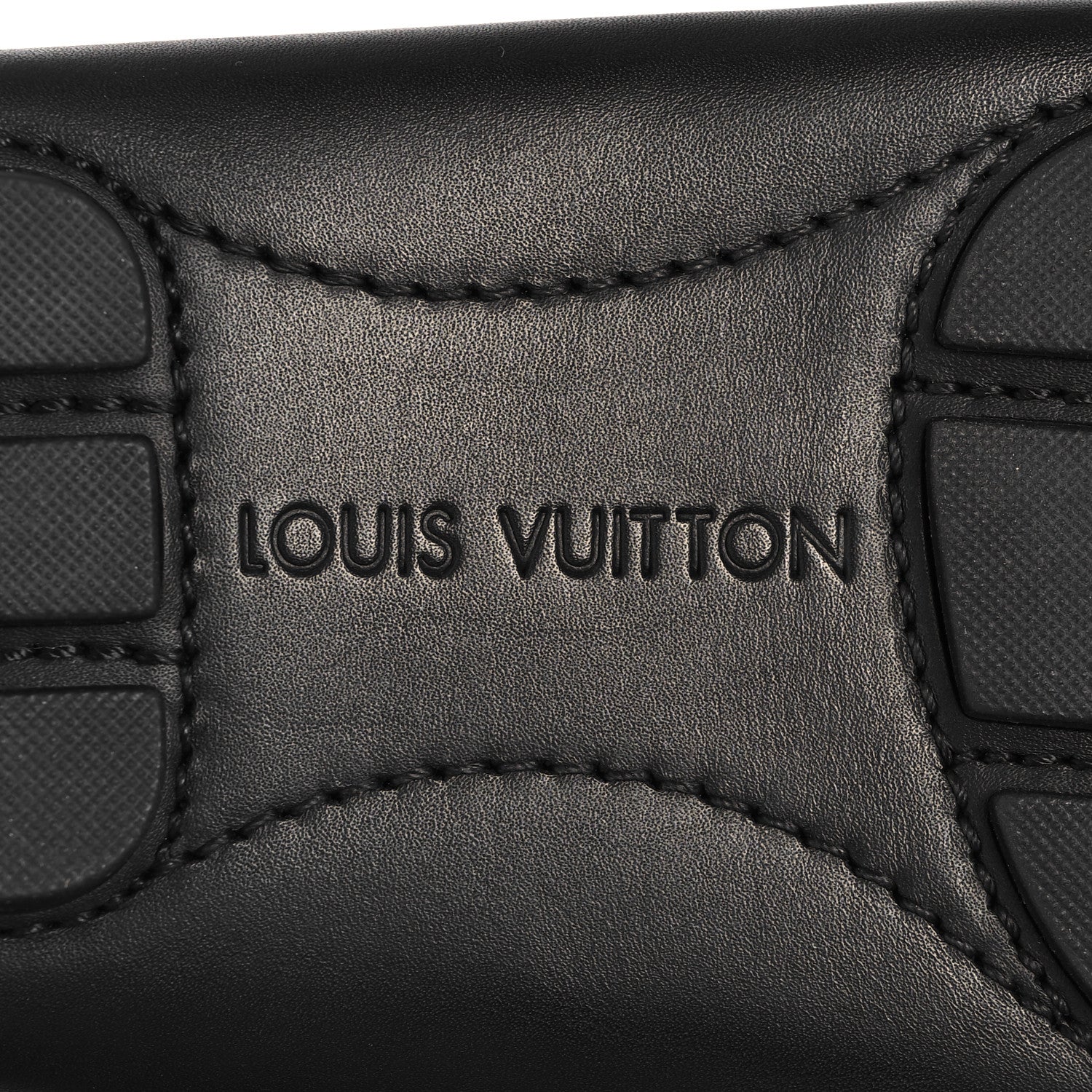 Louis Vuitton Calfskin Mens Monte Carlo Car Shoe Moccasin Loafers 10.5 Black 8 of 9