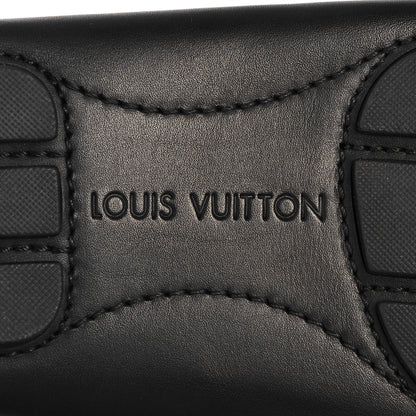 Louis Vuitton Calfskin Mens Monte Carlo Car Shoe Moccasin Loafers 10.5 Black 8 of 9