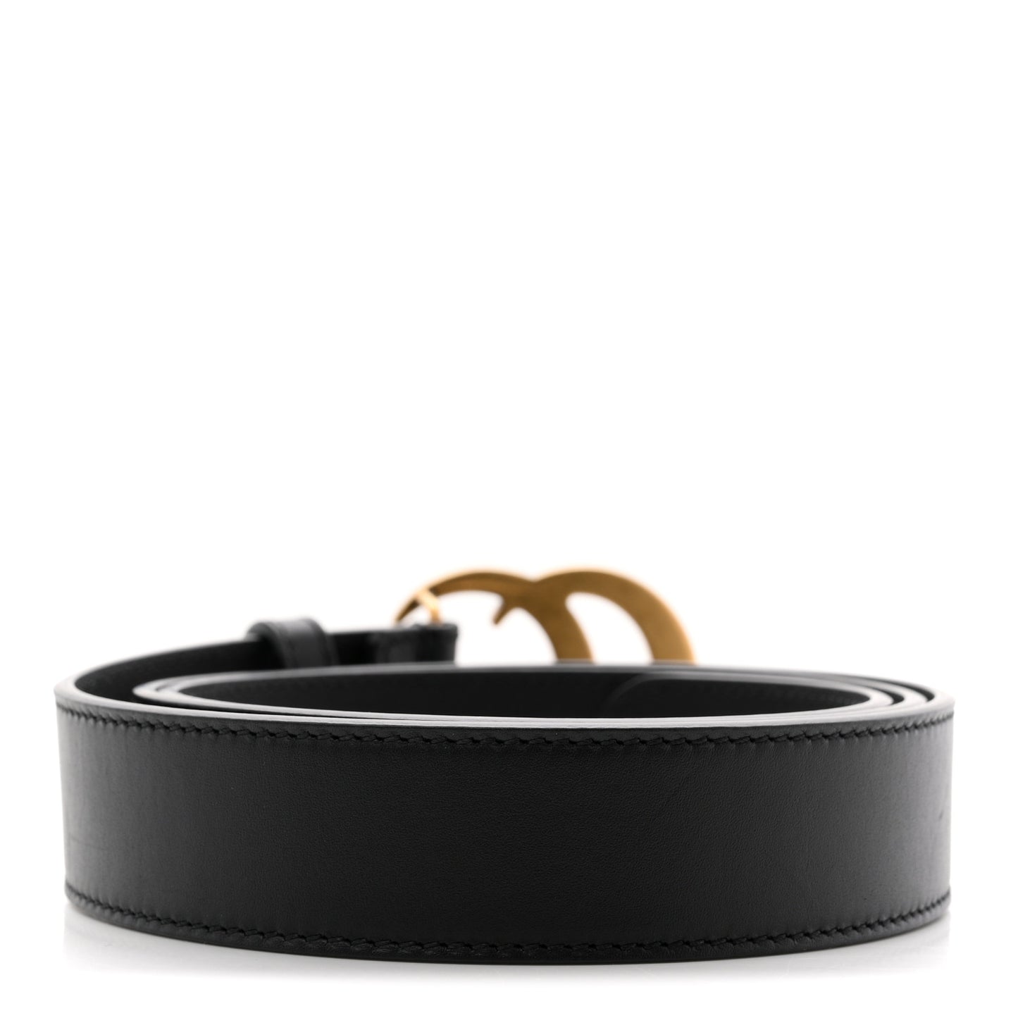 Calfskin Double G 30mm Belt 95 38 Black
