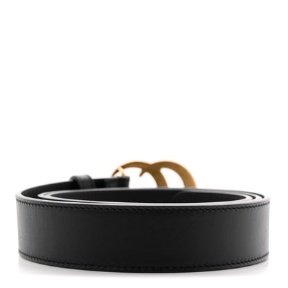 Gucci Calfskin Double G 30mm Belt 95 38 Black 2 of 6