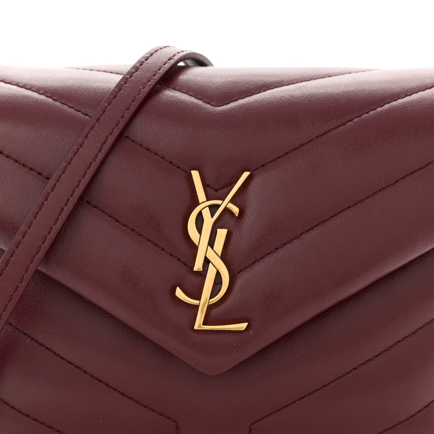 Calfskin Y Quilted Monogram Toy Loulou Monogram Crossbody Bag Rouge Legion