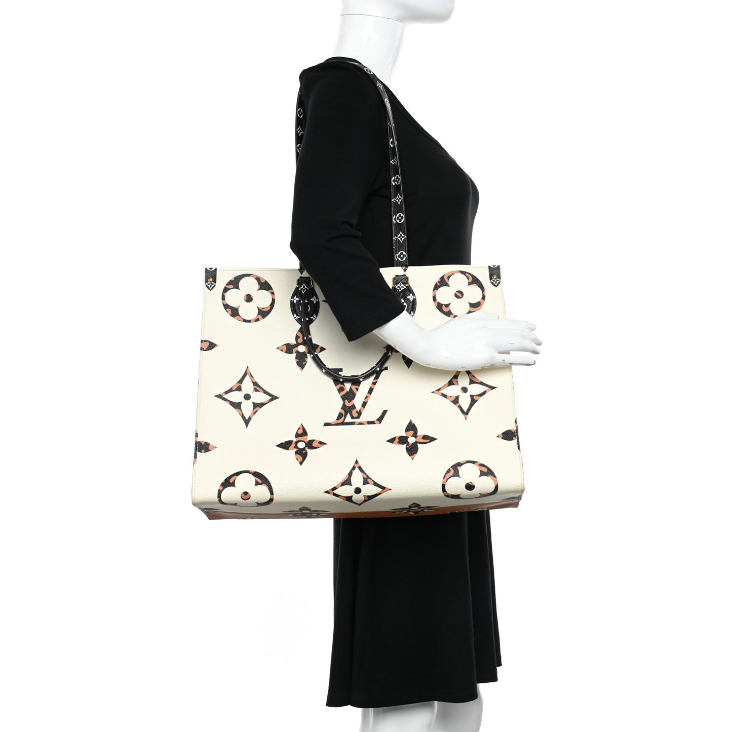 Monogram Giant Jungle Onthego GM Ivory