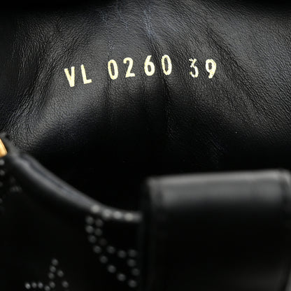 Louis Vuitton Calfskin Monogram Stellar Sneaker Boots 39 Black White 8 of 10
