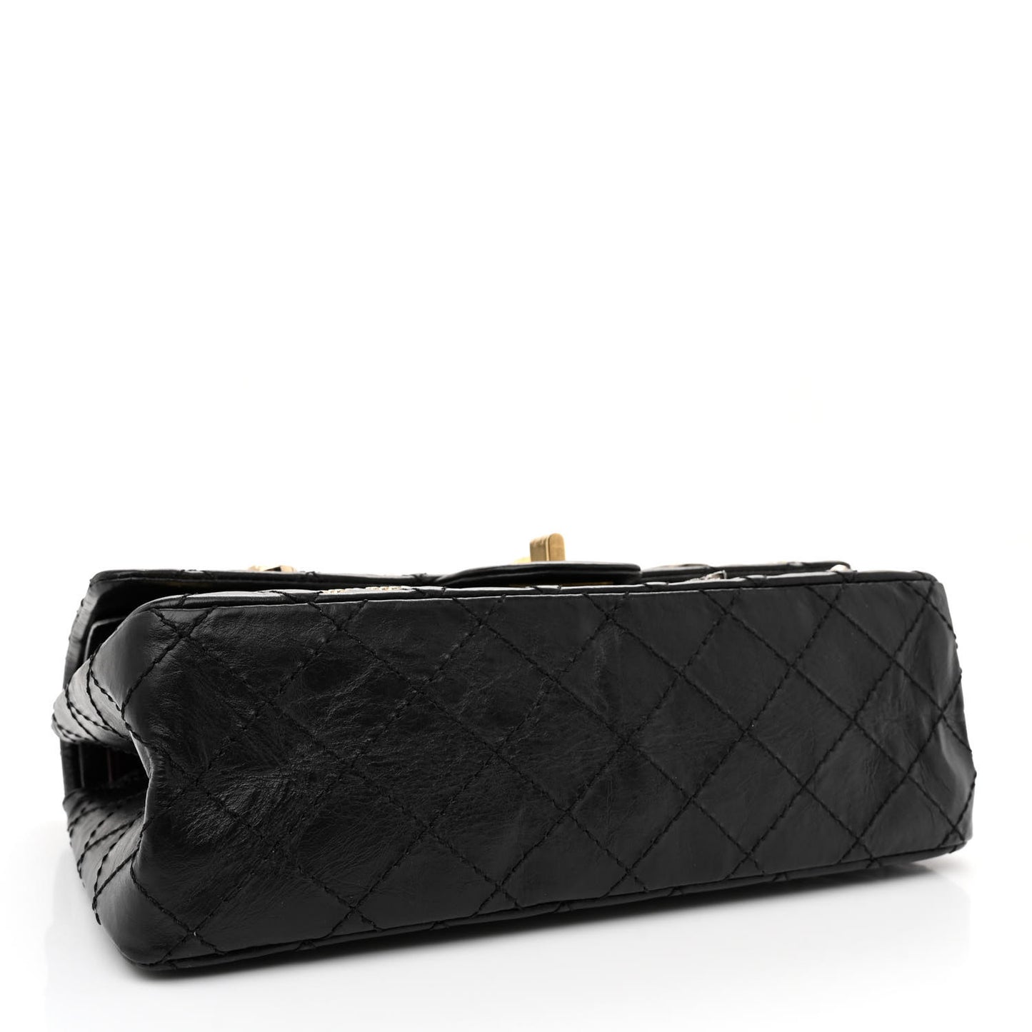 Aged Calfskin Lucky Charms 2.55 Reissue 225 Flap Black