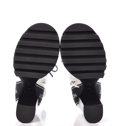 Louis Vuitton Patent Calfskin Star Trail Ankle Boots 36 White 5 of 7