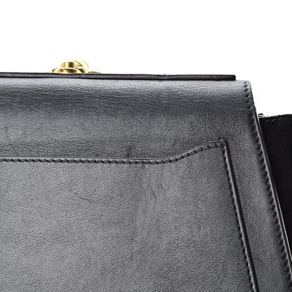 Chloe Calfskin Suede Medium Nile Bracelet Bag Black 15 of 16