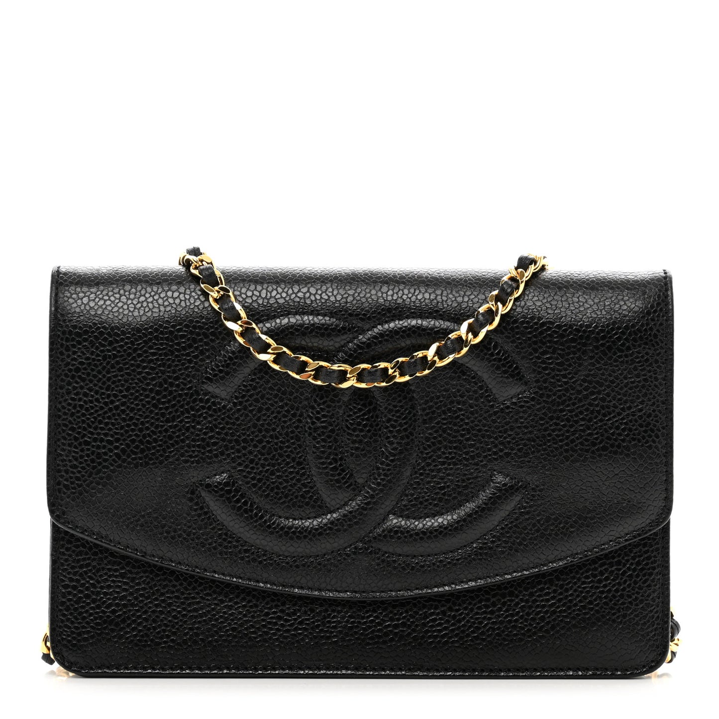 Caviar Timeless CC Wallet on Chain WOC Black