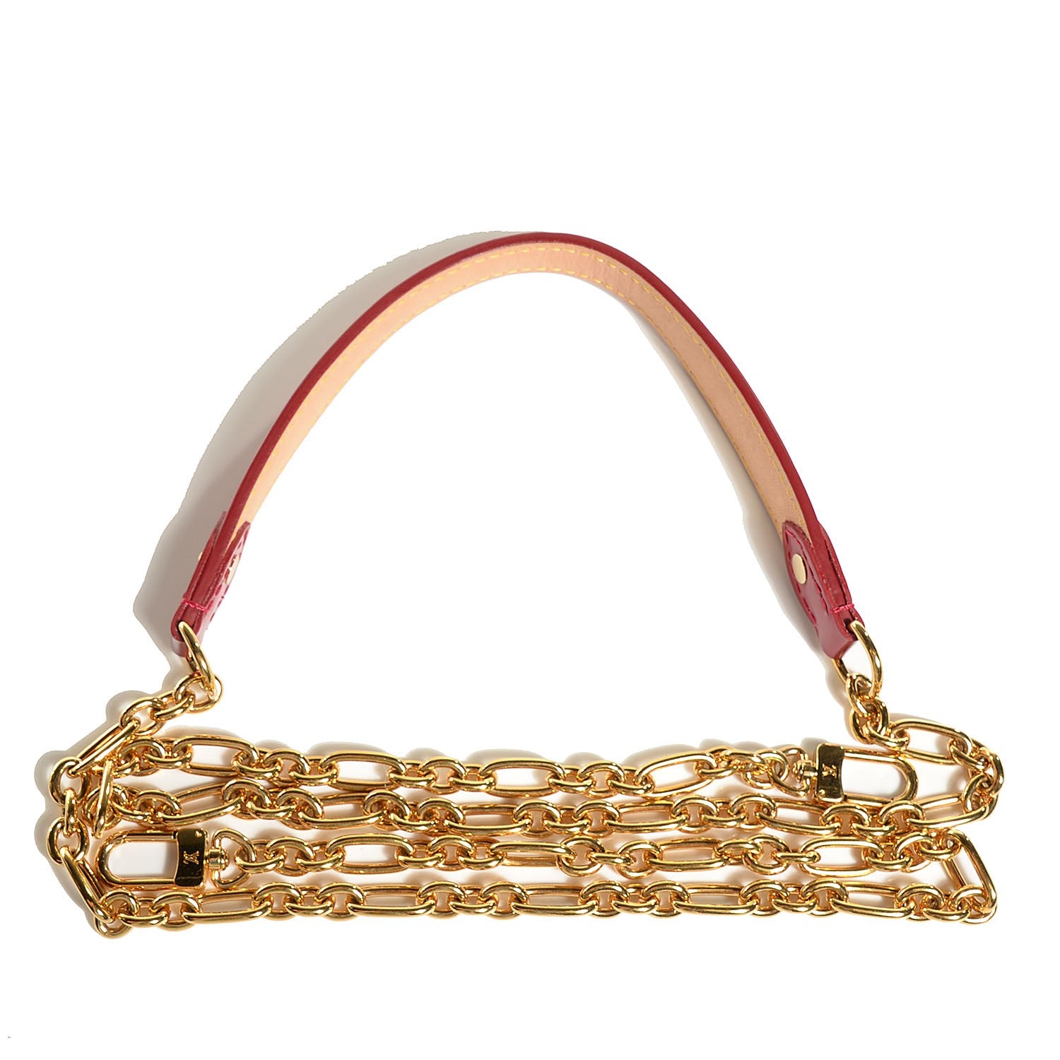 Louis Vuitton Patent Shoulder Strap Pomme D'Amour 1 of 4