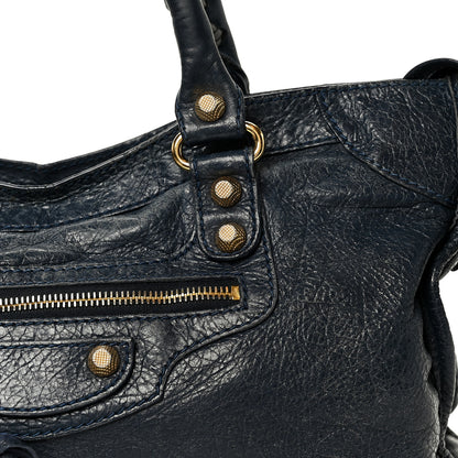 Balenciaga Agneau Giant 12 Gold Hardware City Bleu Obscur 9 of 16