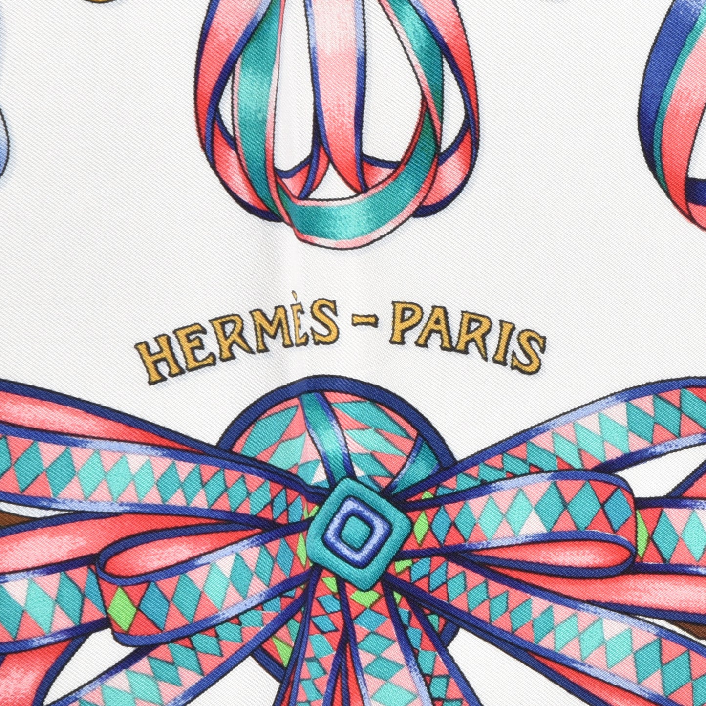 Silk Les Rubans Du Cheval Scarf 90