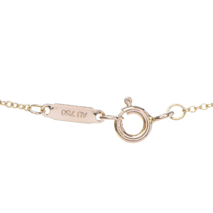 Tiffany 18K Rose Gold Diamond Metro Heart Pendant Necklace 5 of 6