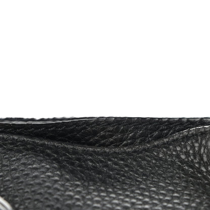 Valentino Garavani Pebbled Calfskin Large Rockstud Flip-Lock Messenger Bag Black 12 of 12
