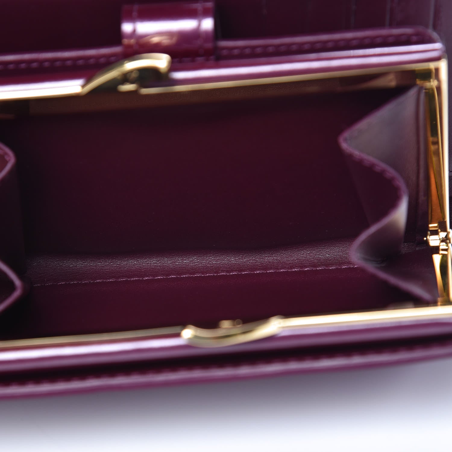 Louis Vuitton Vernis French Purse Wallet Violet 10 of 11