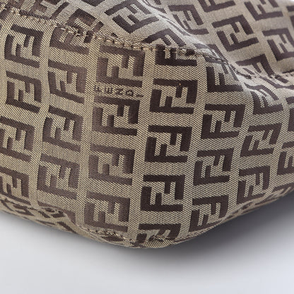 Fendi Zucchino Vitello Hobo Tobacco 7 of 10