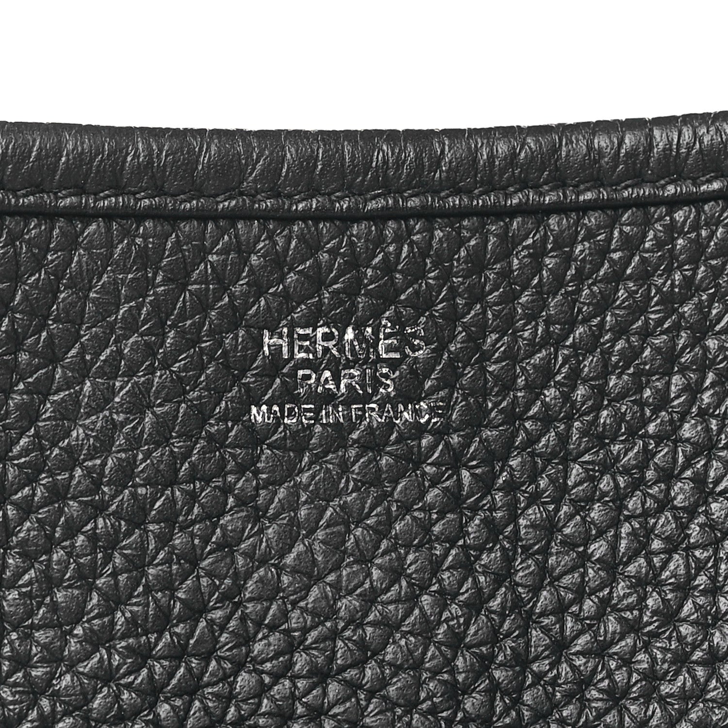 Hermes Togo Evelyne III TGM Black 6 of 9