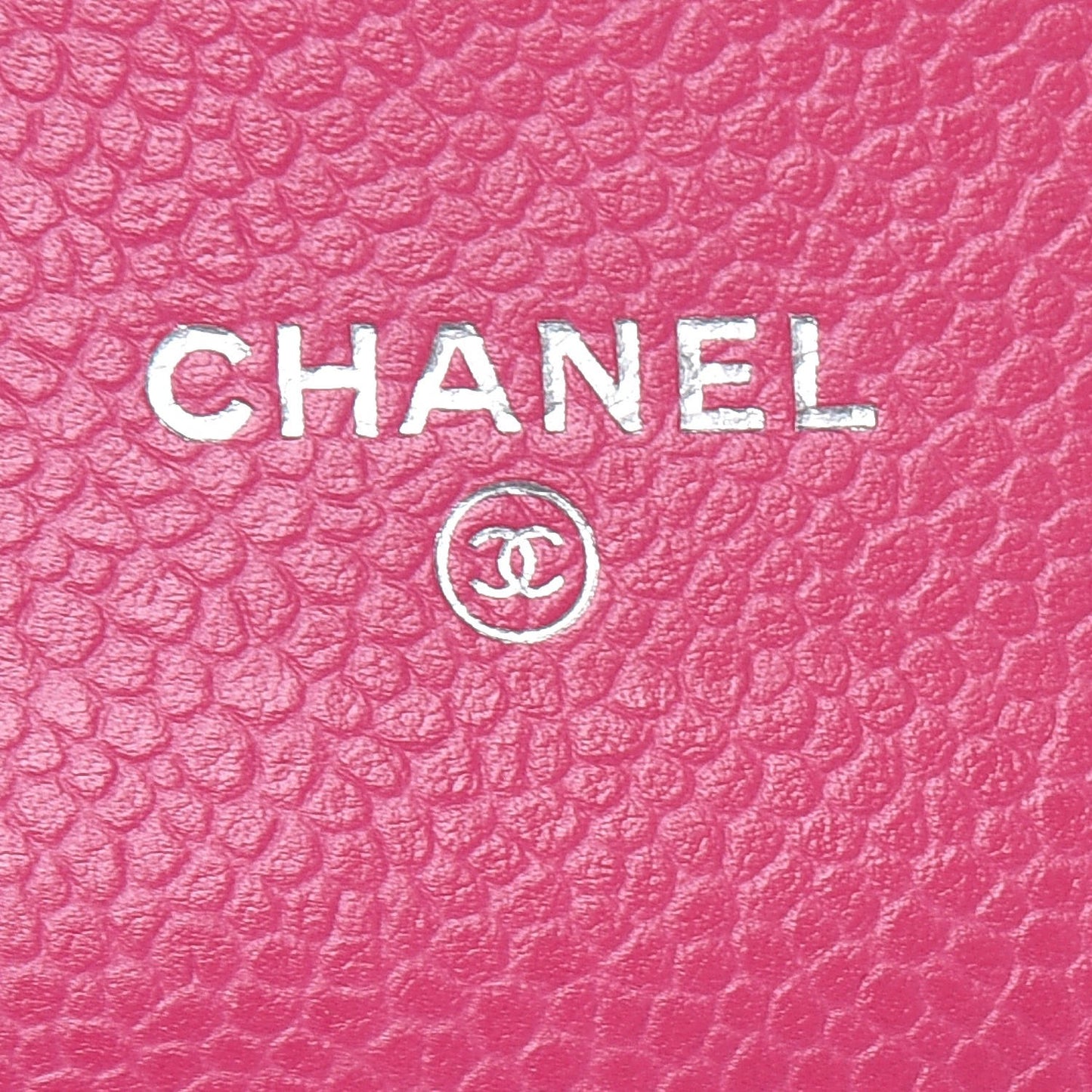 Caviar Quilted Small Flap Wallet Pink