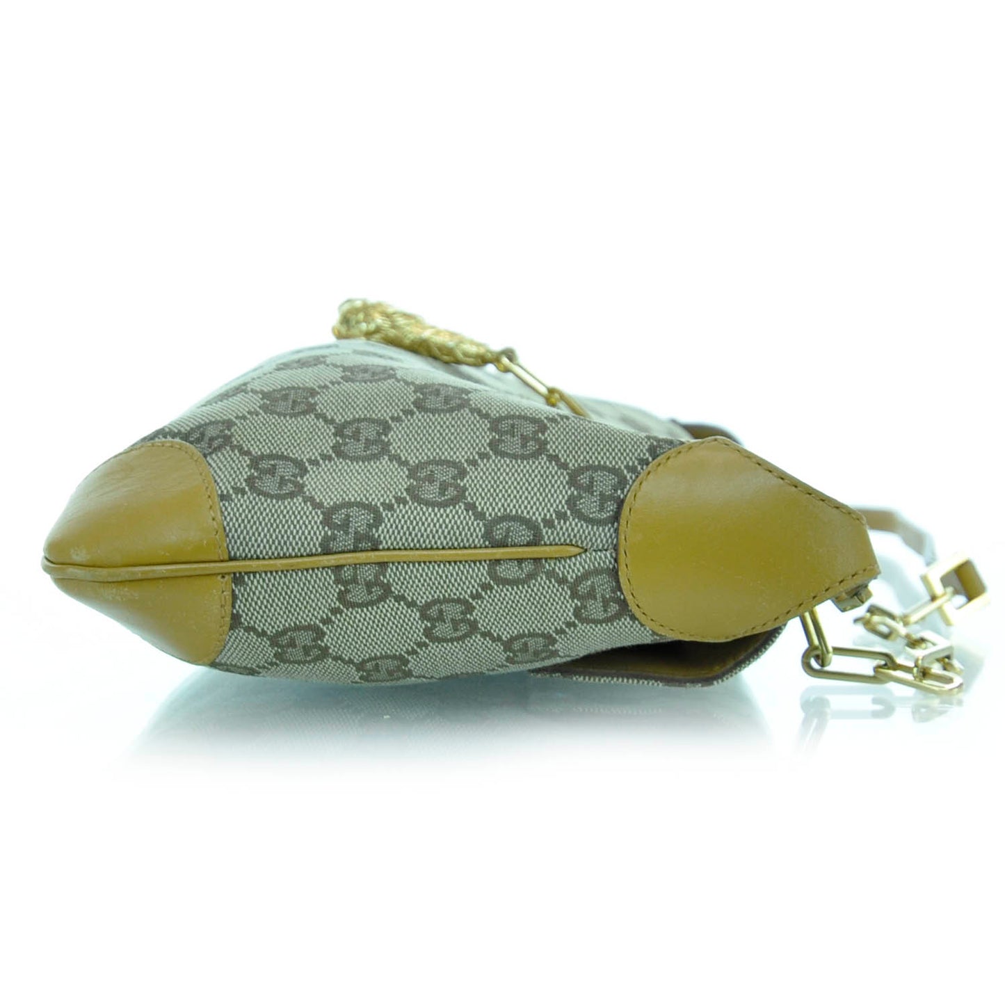 Monogram Tiger Charm Shoulder Bag