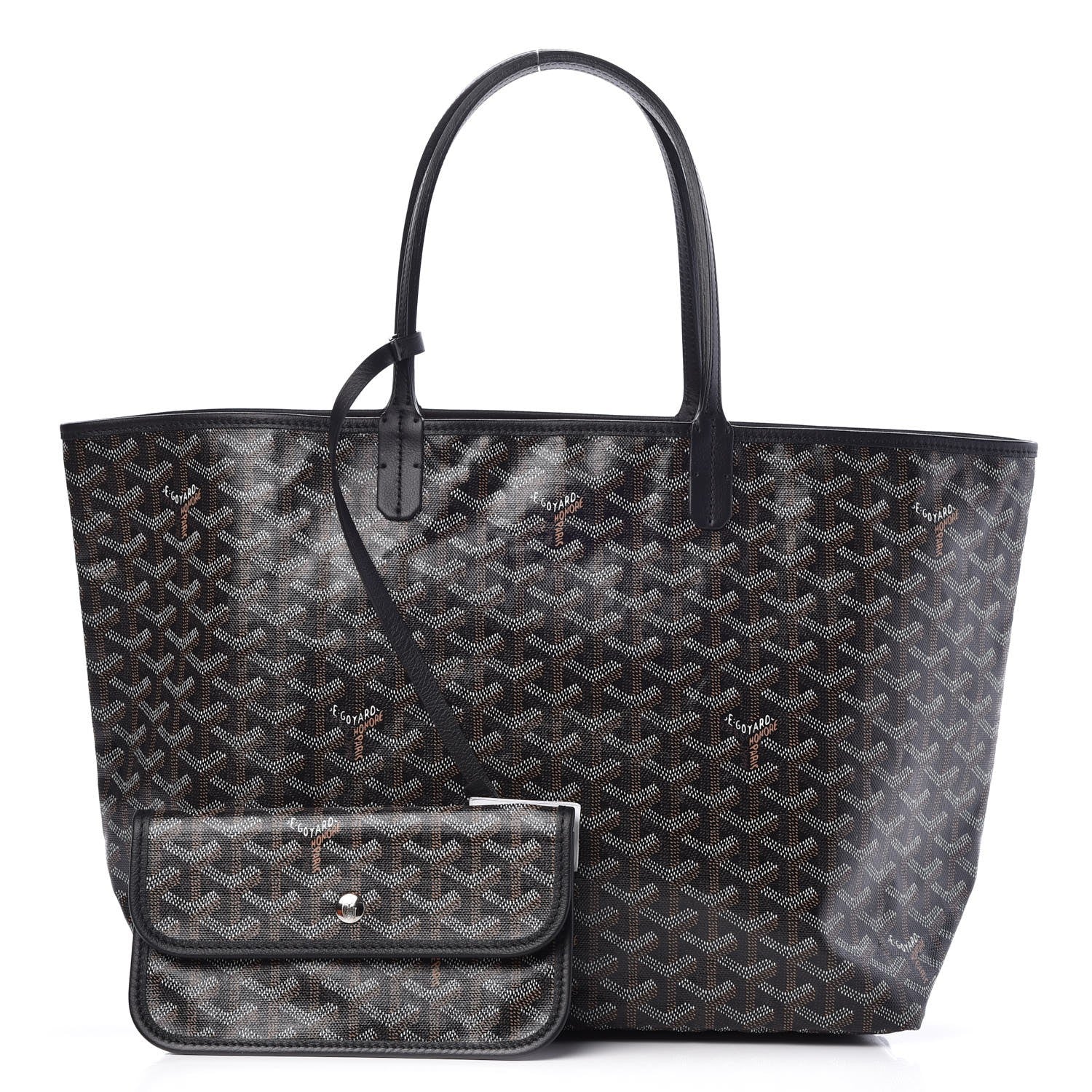 Goyard Goyardine Saint Louis PM Black 1 of 7