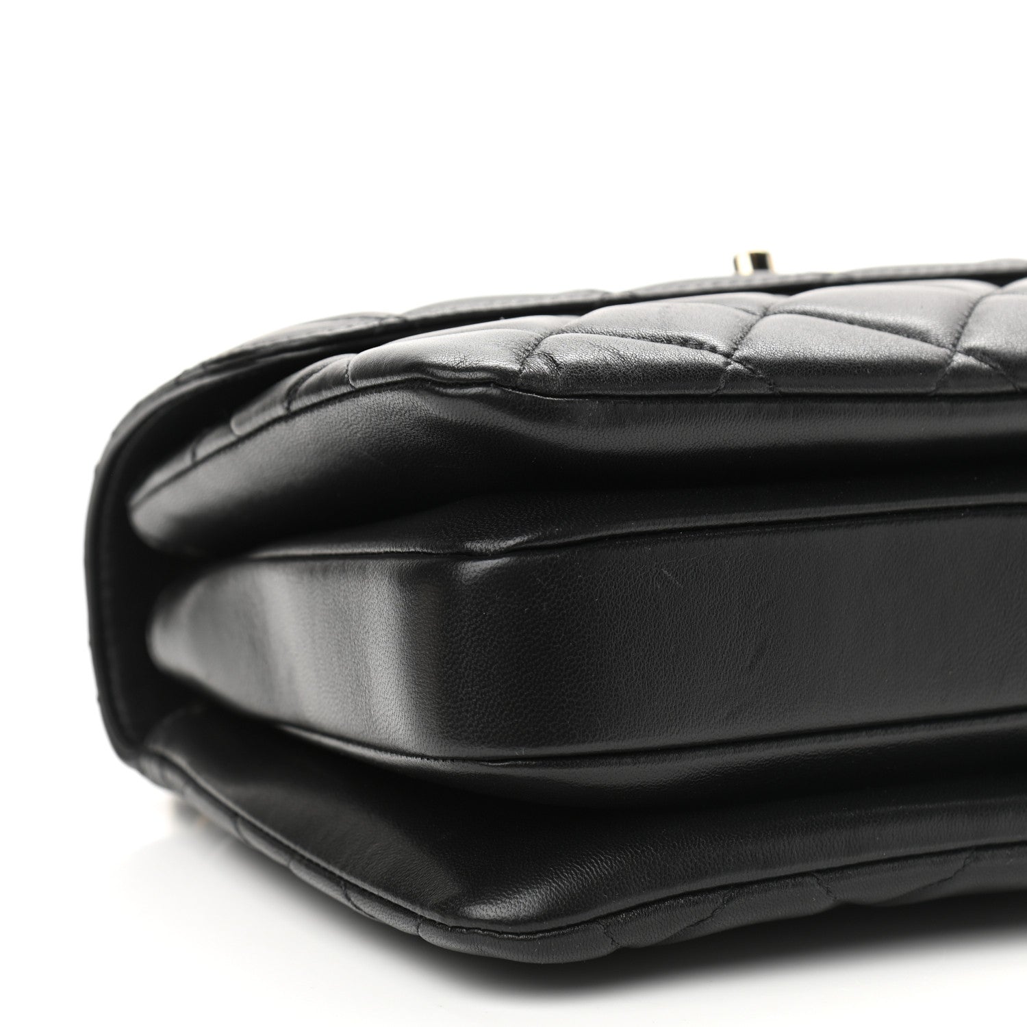 Chanel Lambskin Quilted Small Trendy CC Dual Handle Flap Bag Black 9 of 11