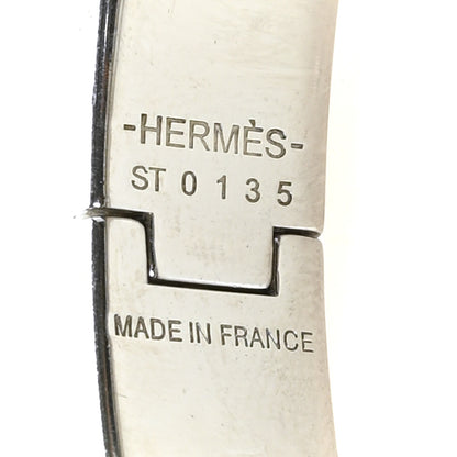 Hermes Enamel Narrow Clic Clac H Bracelet PM Black 5 of 5