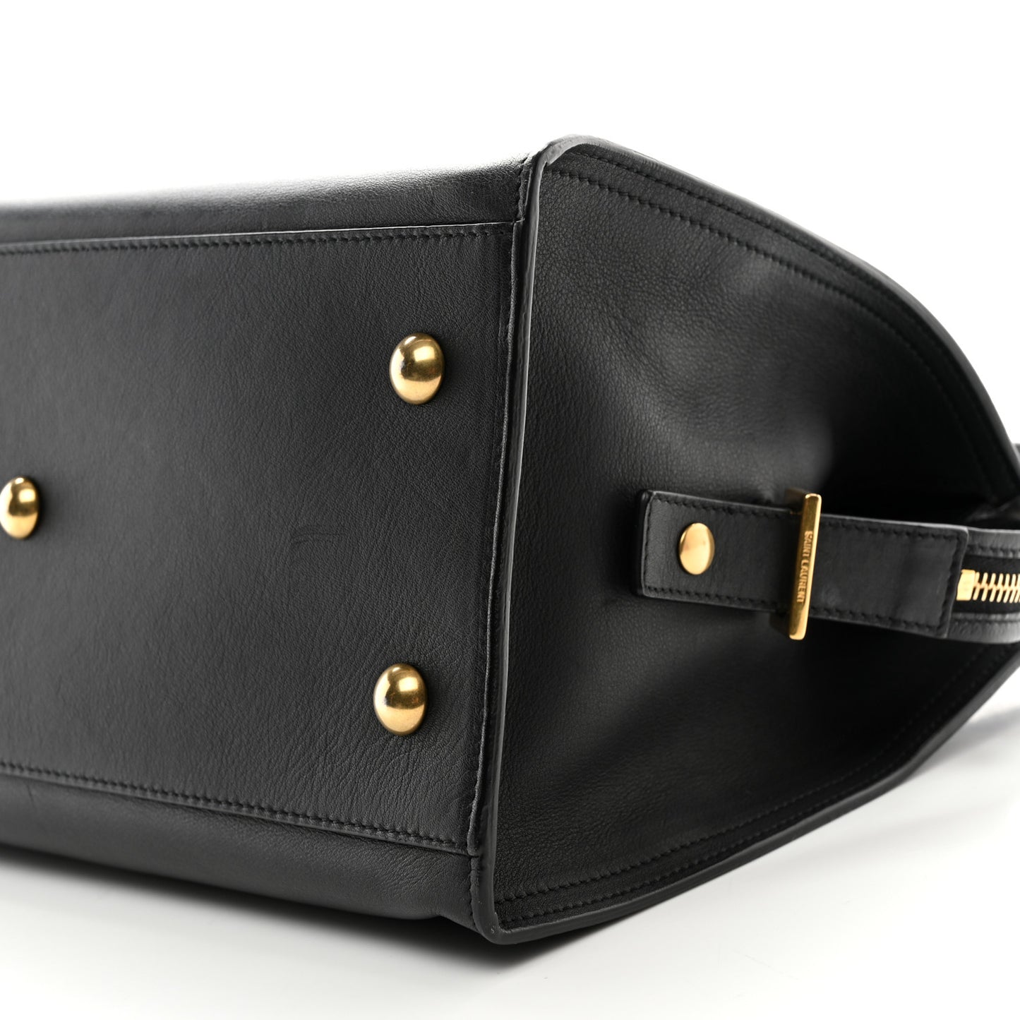 Calfskin Small Classic Y Cabas Black