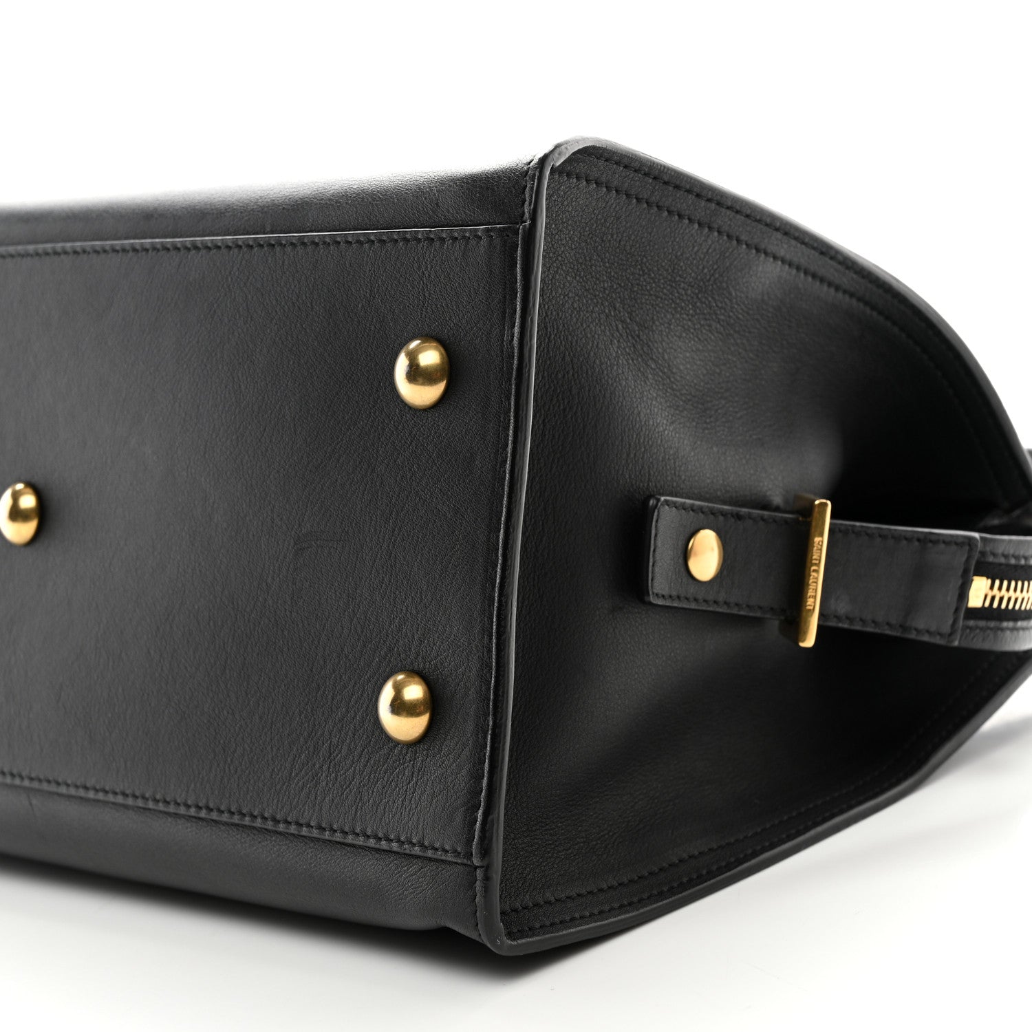 Saint Laurent Calfskin Small Classic Y Cabas Black 10 of 14