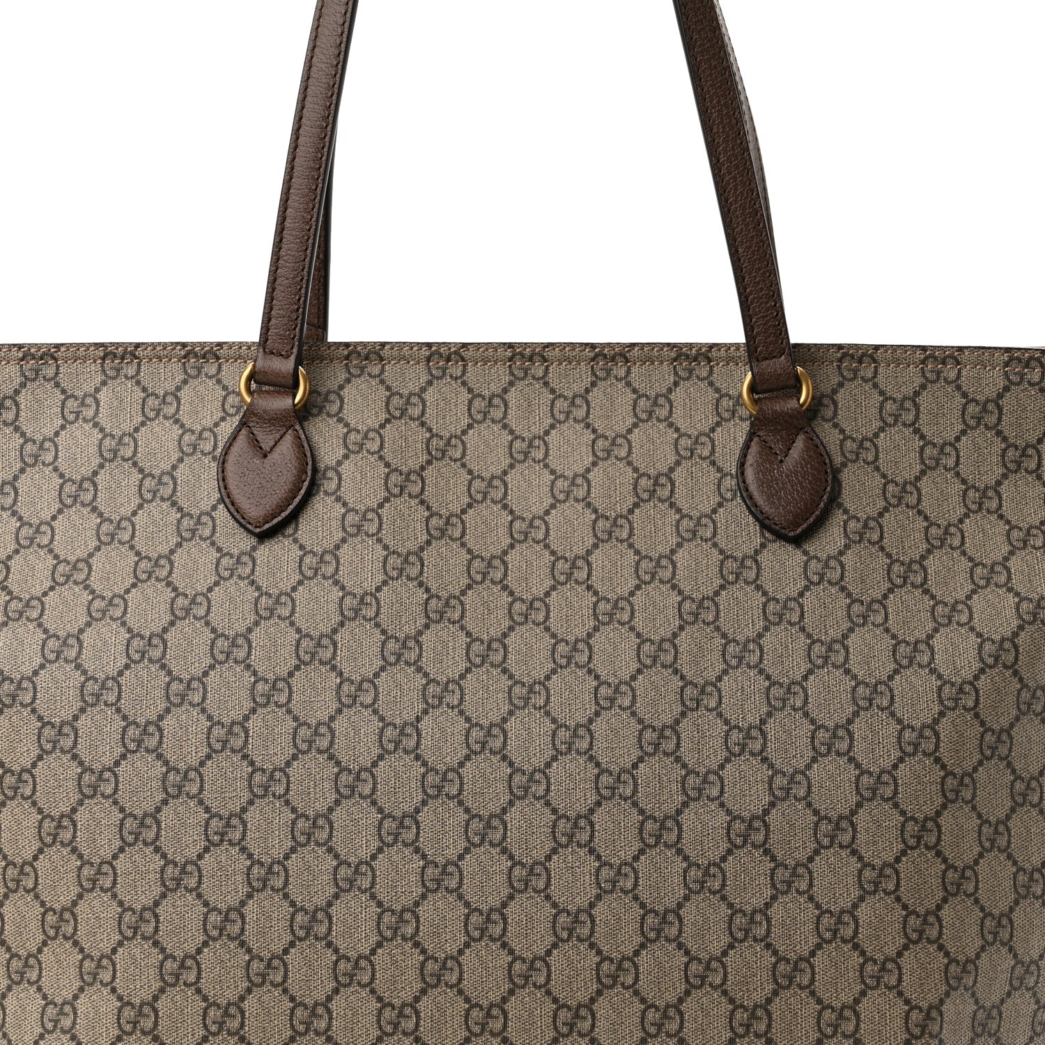 Gucci GG Supreme Monogram Medium Ophidia Shopping Tote Ebony 8 of 10