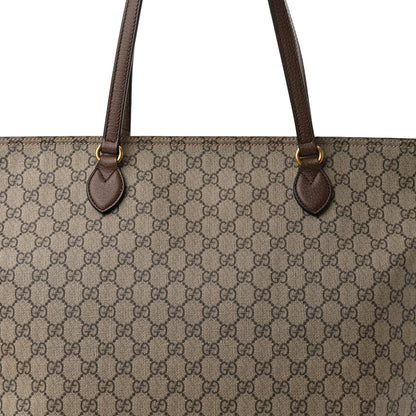 Gucci GG Supreme Monogram Medium Ophidia Shopping Tote Ebony 8 of 10