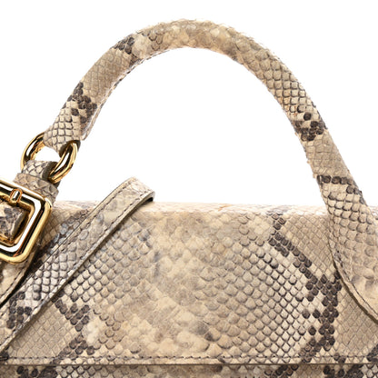 Jacquemus Snakeskin Le Chiquito Boucle Long Beige 8 of 10