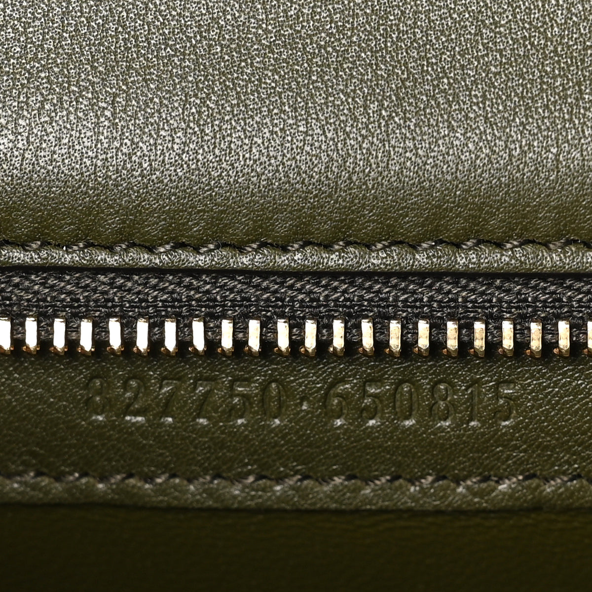 Shiny Polished Calfskin Medium Bamboo Luscious Green