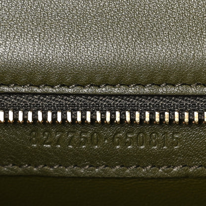 Gucci Shiny Polished Calfskin Medium Bamboo Luscious Green 7 of 10