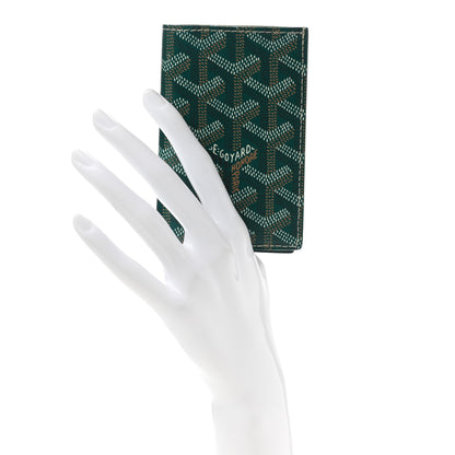 Goyard Goyardine Saint Pierre Card Holder Green 2 of 6