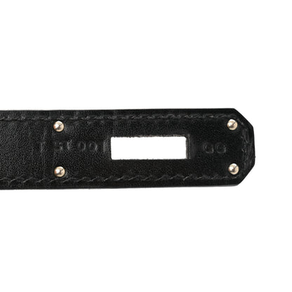 Hermes Box Guilloche Birkin 35 Black 7 of 12