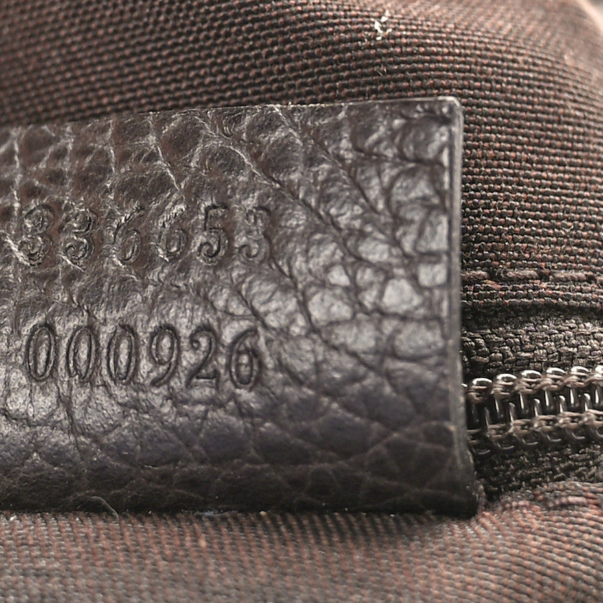 Calfskin Medium Pelham Shoulder Bag Dark Brown
