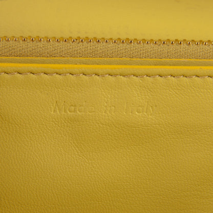 Celine Box Calfskin Large Classic Box Flap Bag Light Yellow 7 of 11