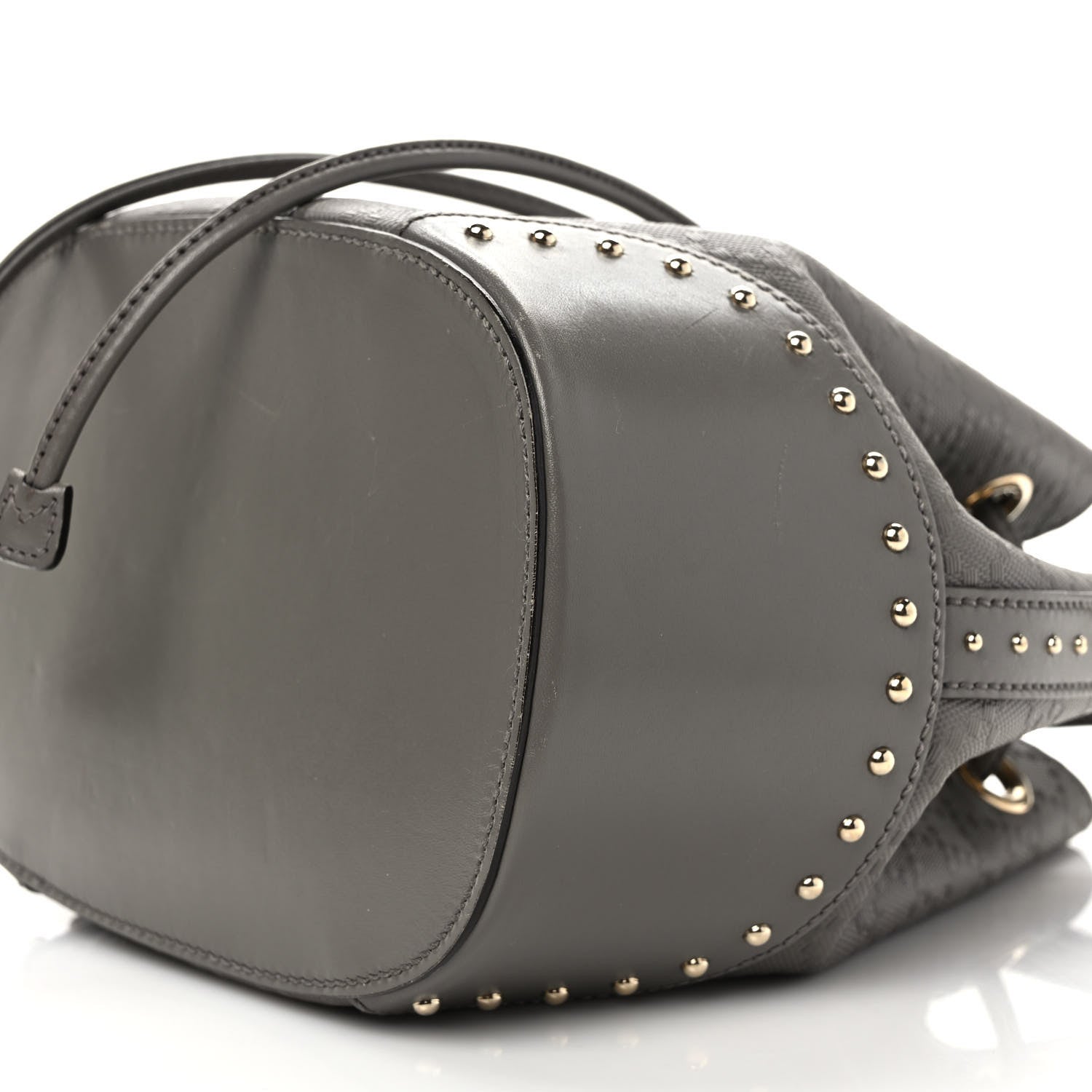Gucci Bright Diamante Studded Small Bucket Bag Loess 9 of 11