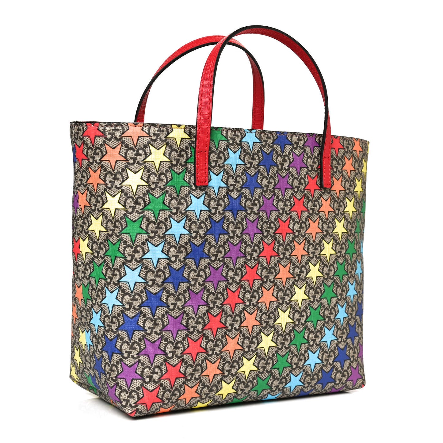 GG Supreme Monogram Childrens Star Print Tote Multicolor