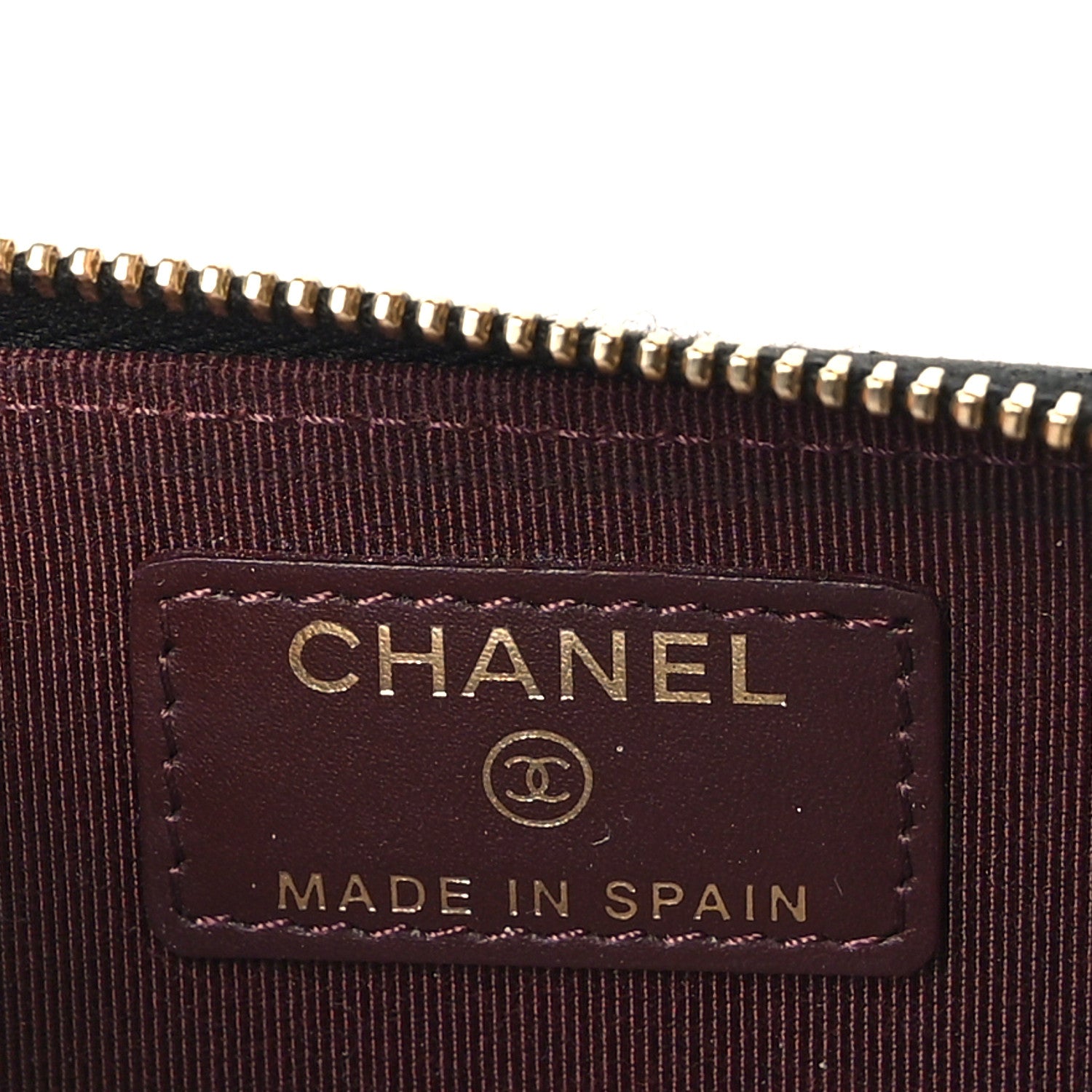 Chanel Caviar Quilted Zip Coin Purse Black 6 of 8
