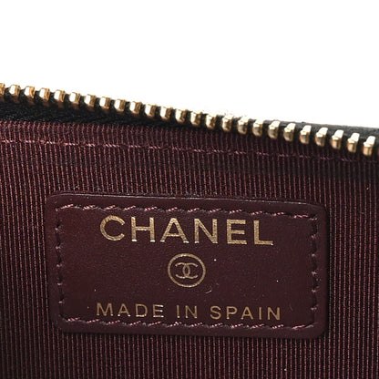 Chanel Caviar Quilted Zip Coin Purse Black 6 of 8