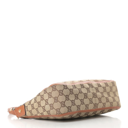 Gucci Monogram Small Abbey Shoulder Bag Brown 4 of 13