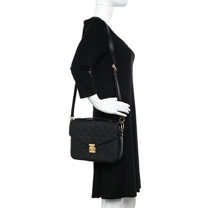 Louis Vuitton Empreinte Pochette Metis Black 2 of 10