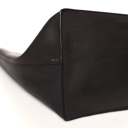 The Row Polished Saddle Calfskin Idaho XL Dark Brown 10 of 13