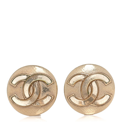 Chanel CC Clip On Earrings Gold 1 of 7