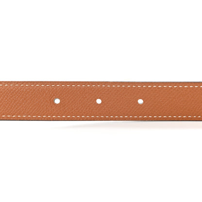 Hermes Swift Epsom 24mm Constance H Belt 70 Black Gold 6 of 8