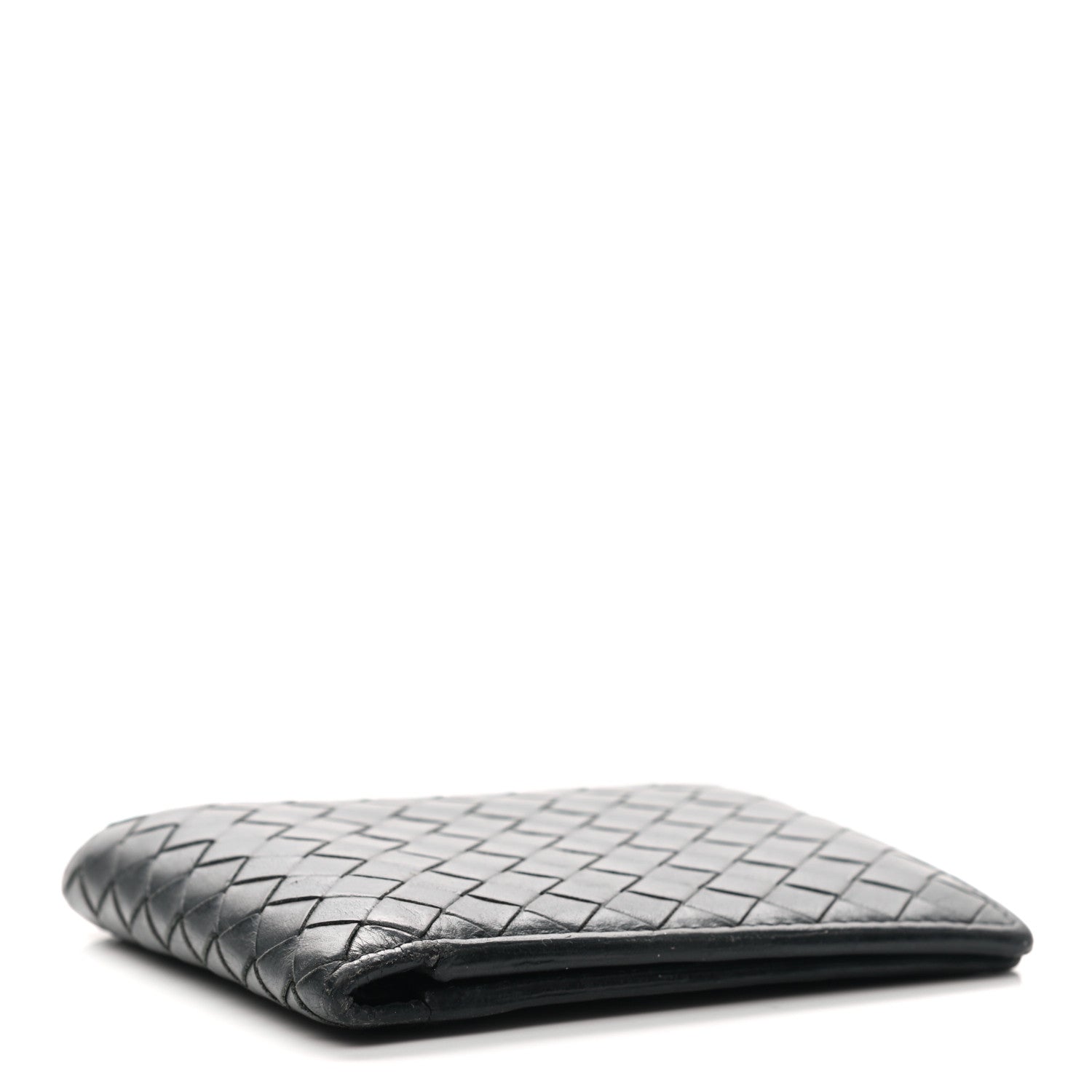 Bottega Veneta Nappa Intrecciato Bi-Fold Wallet Black 4 of 13