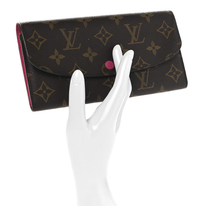 Louis Vuitton Monogram Emilie Wallet Hot Pink 2 of 7