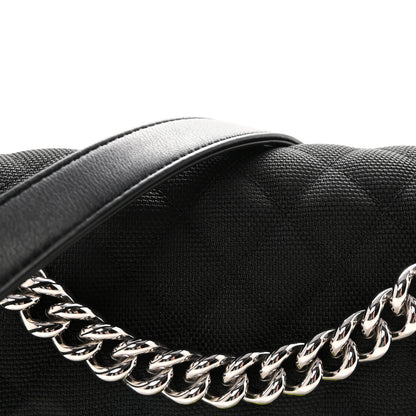 Chanel Canvas Quilted Medium Fluo Boy Flap Black Grey Yellow 8 of 11
