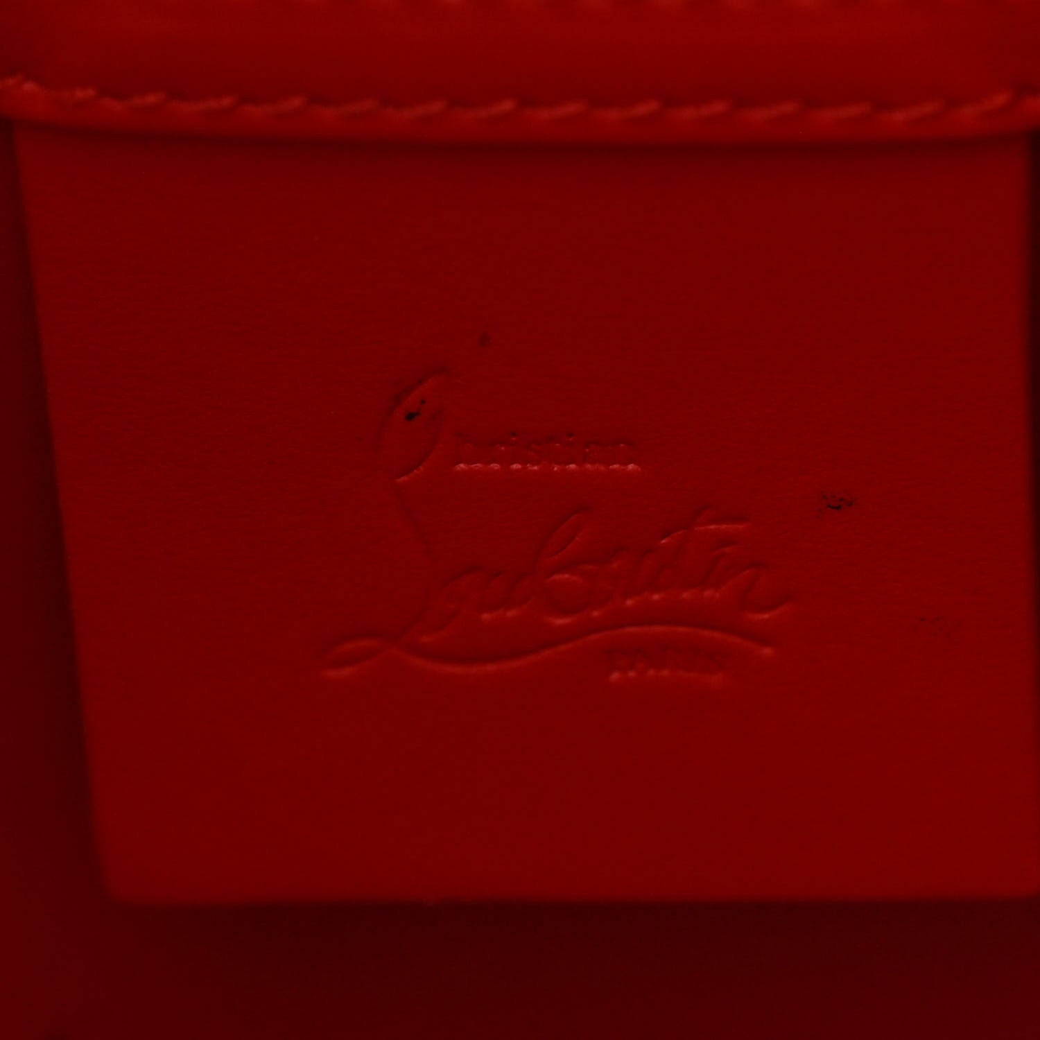 Christian Louboutin Calfskin Spikes Loubinthesky Medium Paloma Merlot 6 of 11