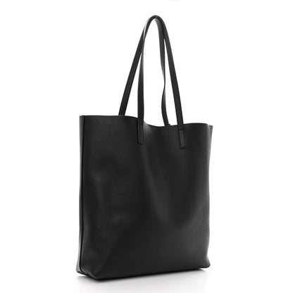 Saint Laurent Calfskin North-South Shopping Tote Black 3 of 12