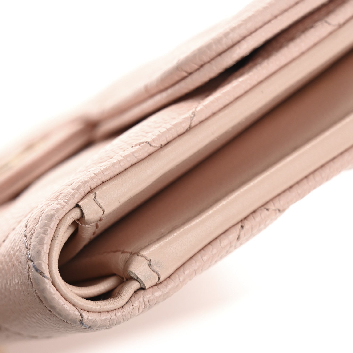 Chanel Caviar Quilted Medium Flap Wallet Light Pink 9 of 12